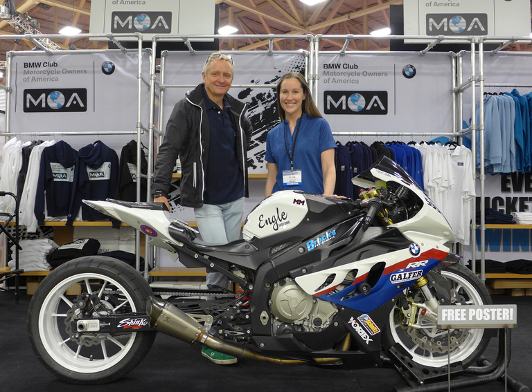 Drag Bike Girl & Kevin Schwantz